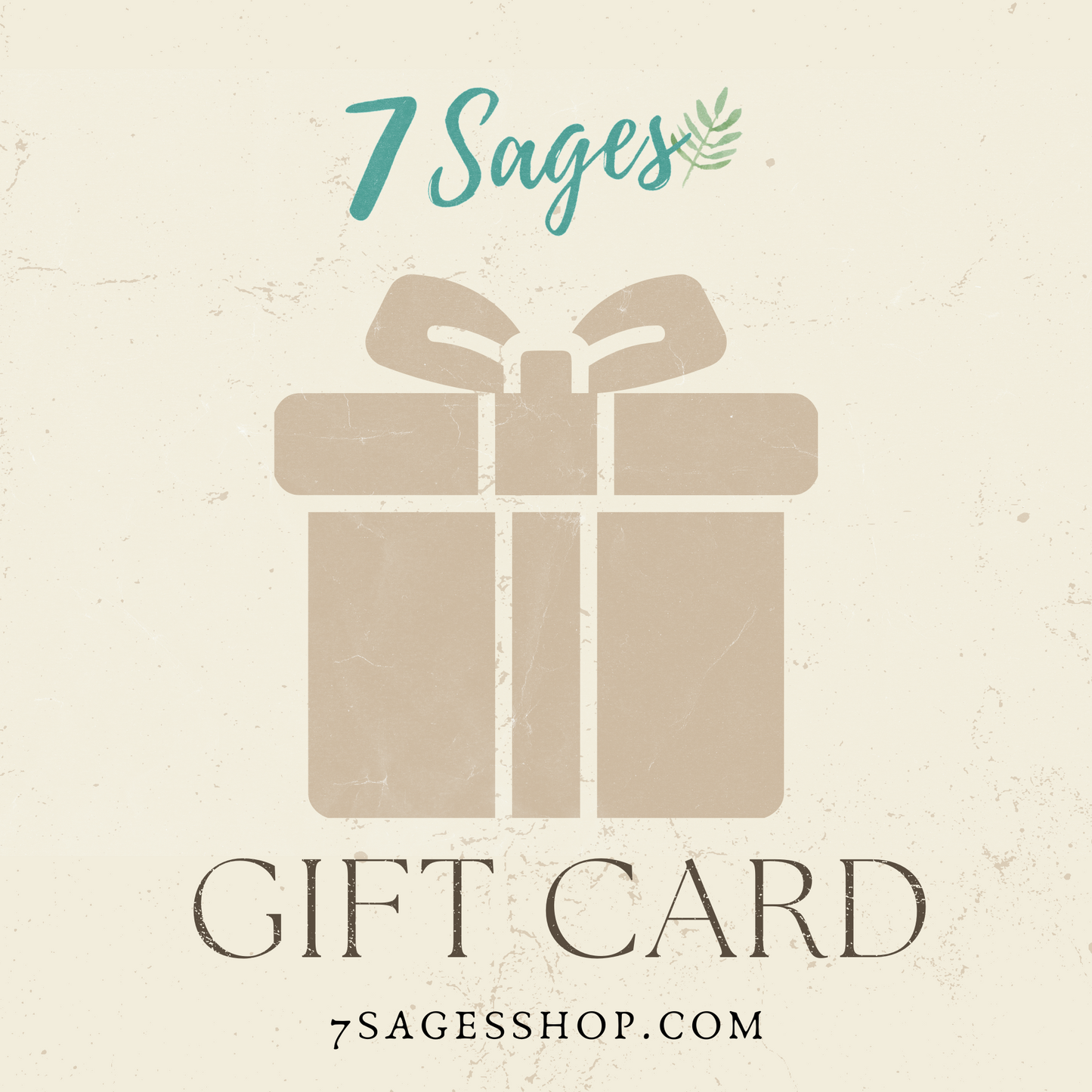 7 Sages Gift Card