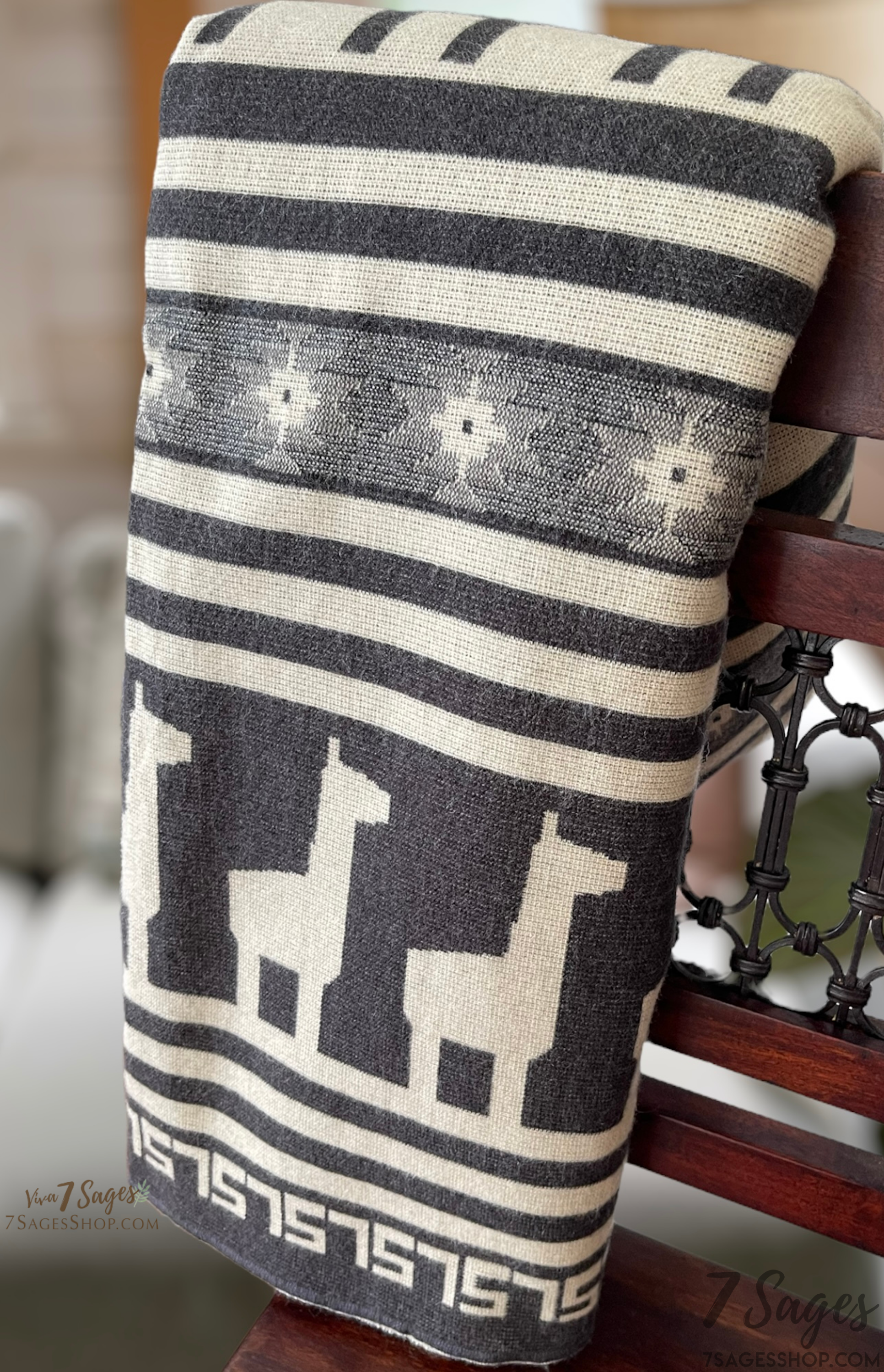 Alpaca Wool Blanket