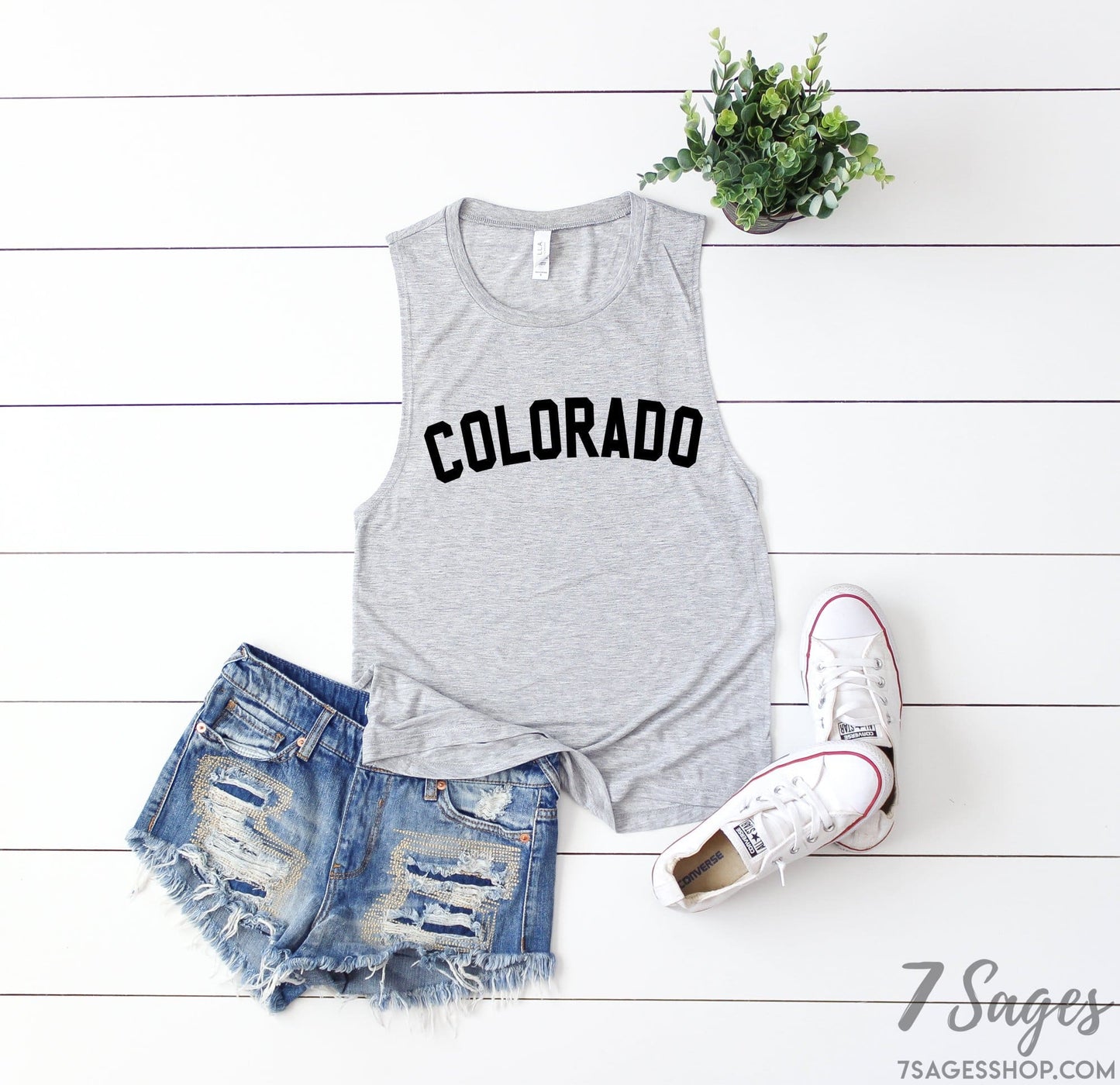 Colorado Tank Top - Colorado Shirt - CO Shirt