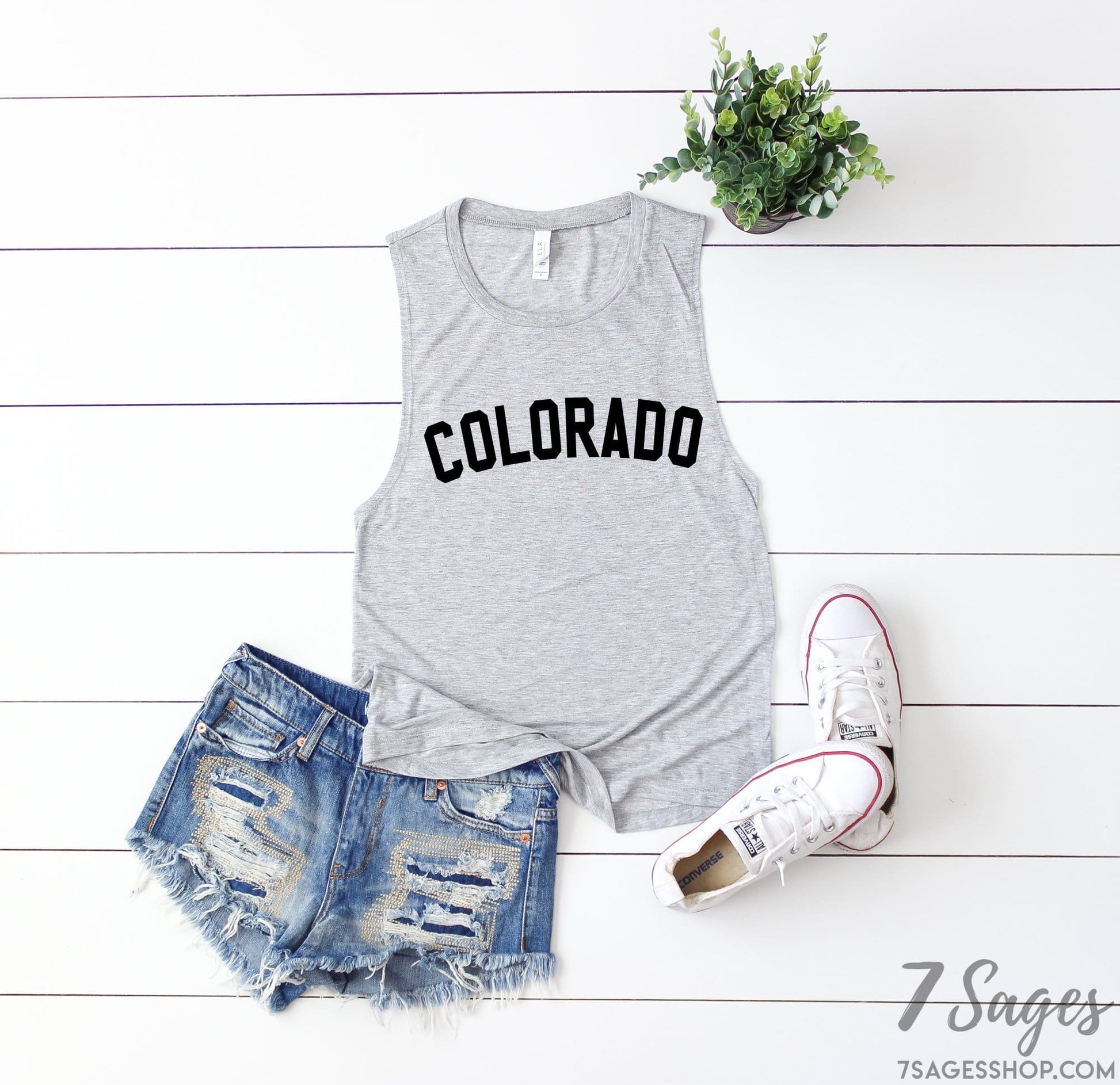 Colorado Tank Top - Colorado Shirt - CO Shirt