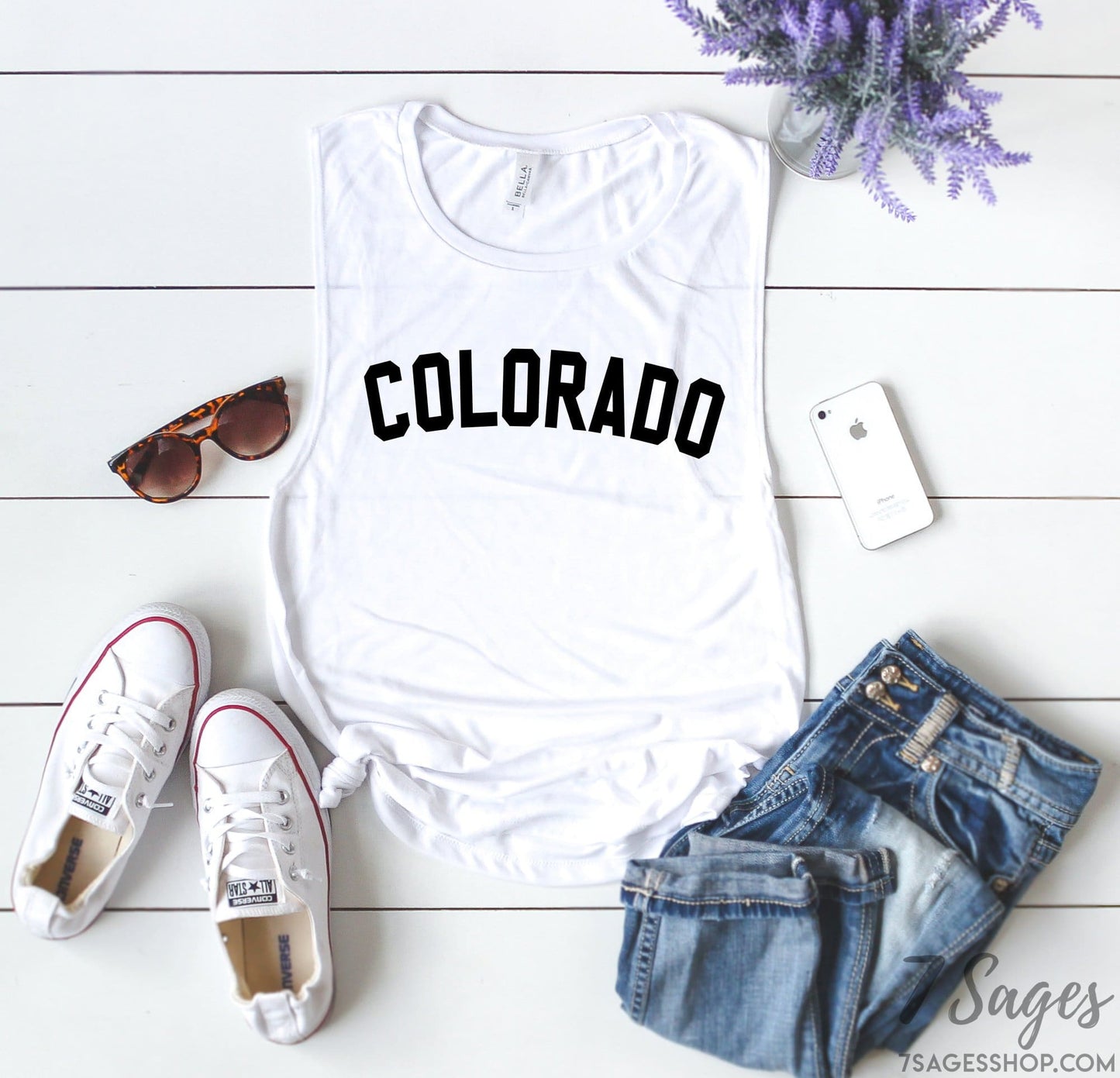 Colorado Tank Top - Colorado Shirt - CO Shirt