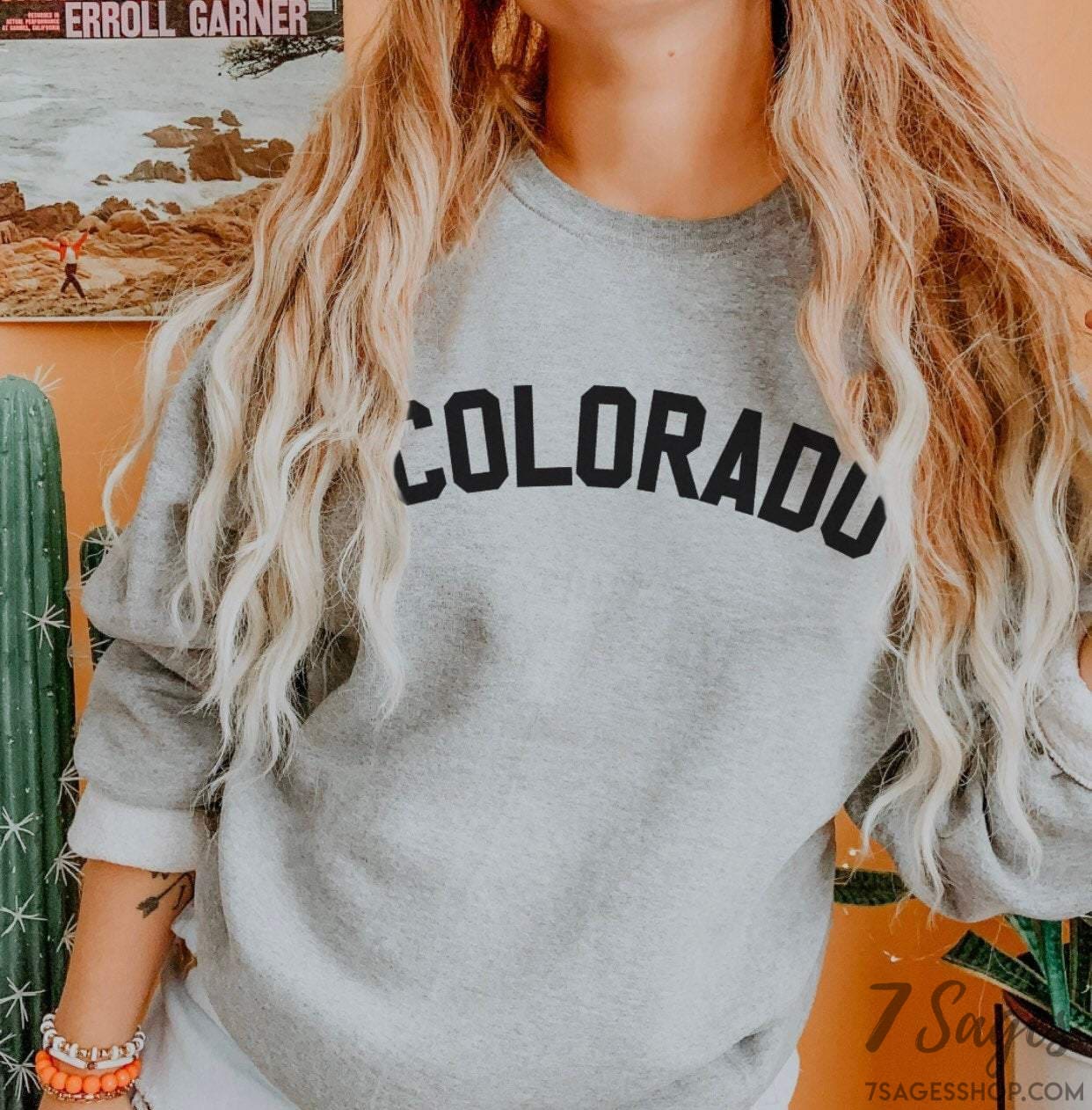 Colorado Sweatshirt - Colorado Sweater - Colorado Shirt