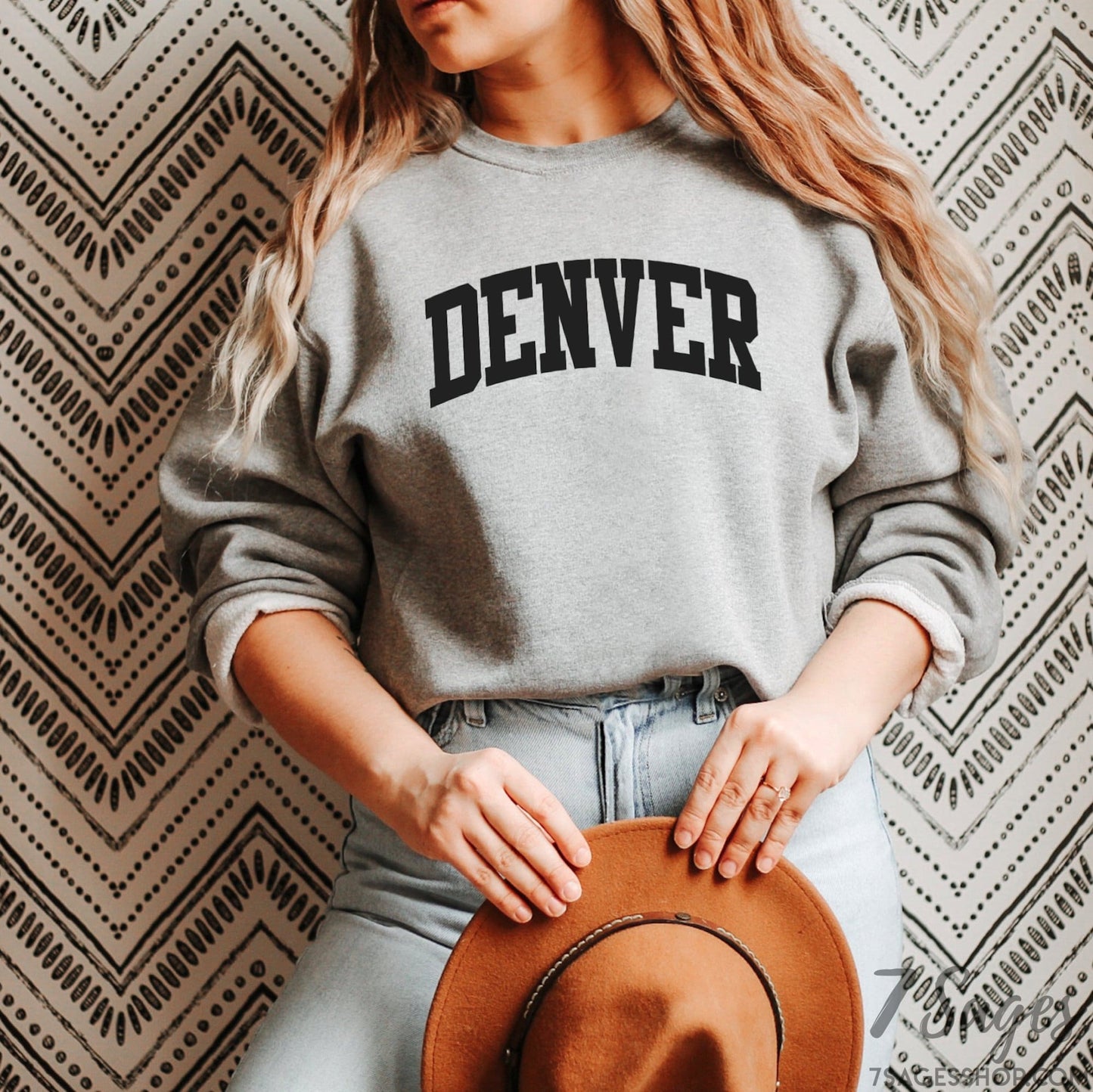 Denver Sweatshirt - Colorado Sweatshirt - University of Denver - Denver Shirt - Colorado Shirt - Unisex Sweatshirt
