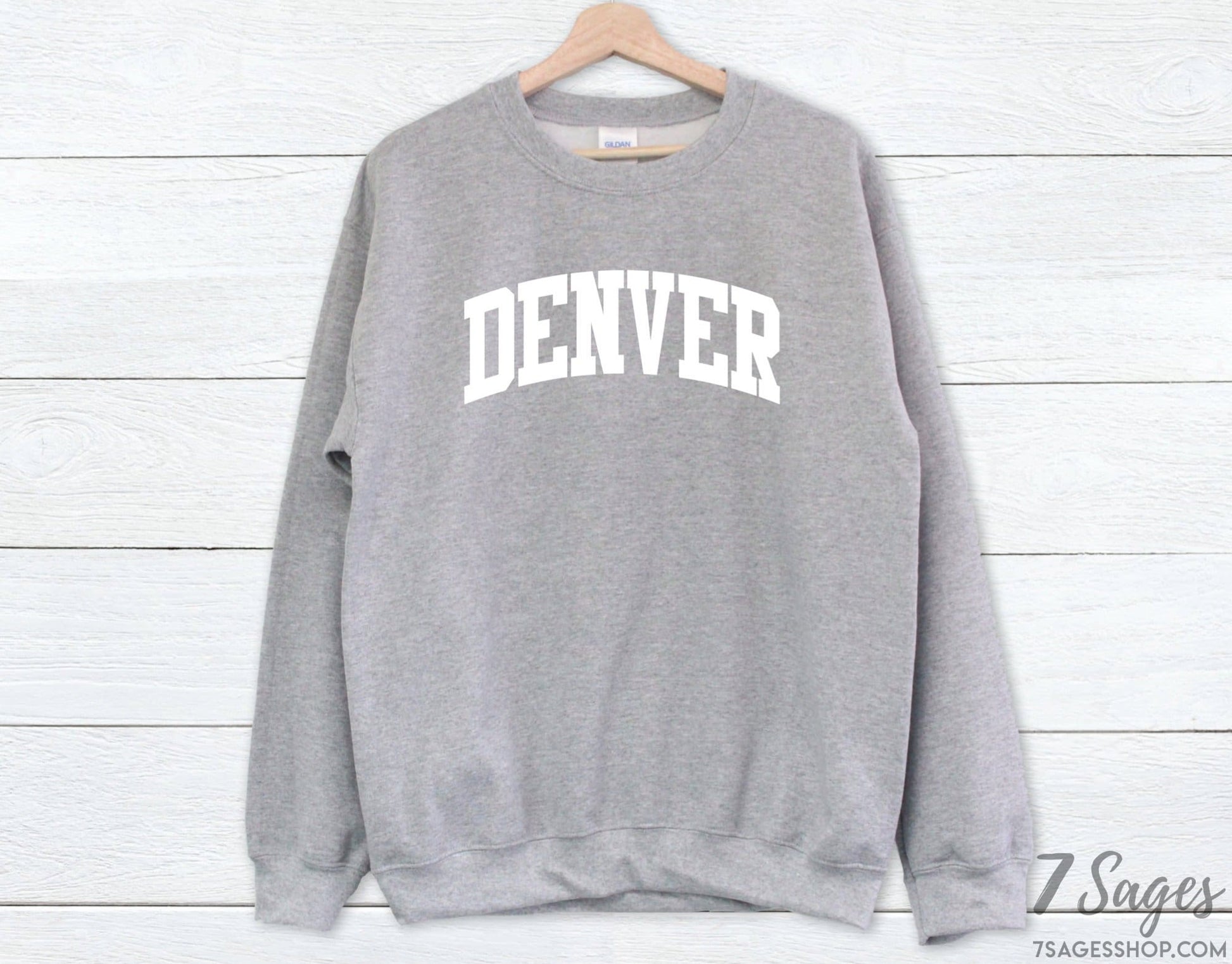 Denver Sweatshirt - Colorado Sweatshirt - University of Denver - Denver Shirt - Colorado Shirt - Unisex Sweatshirt
