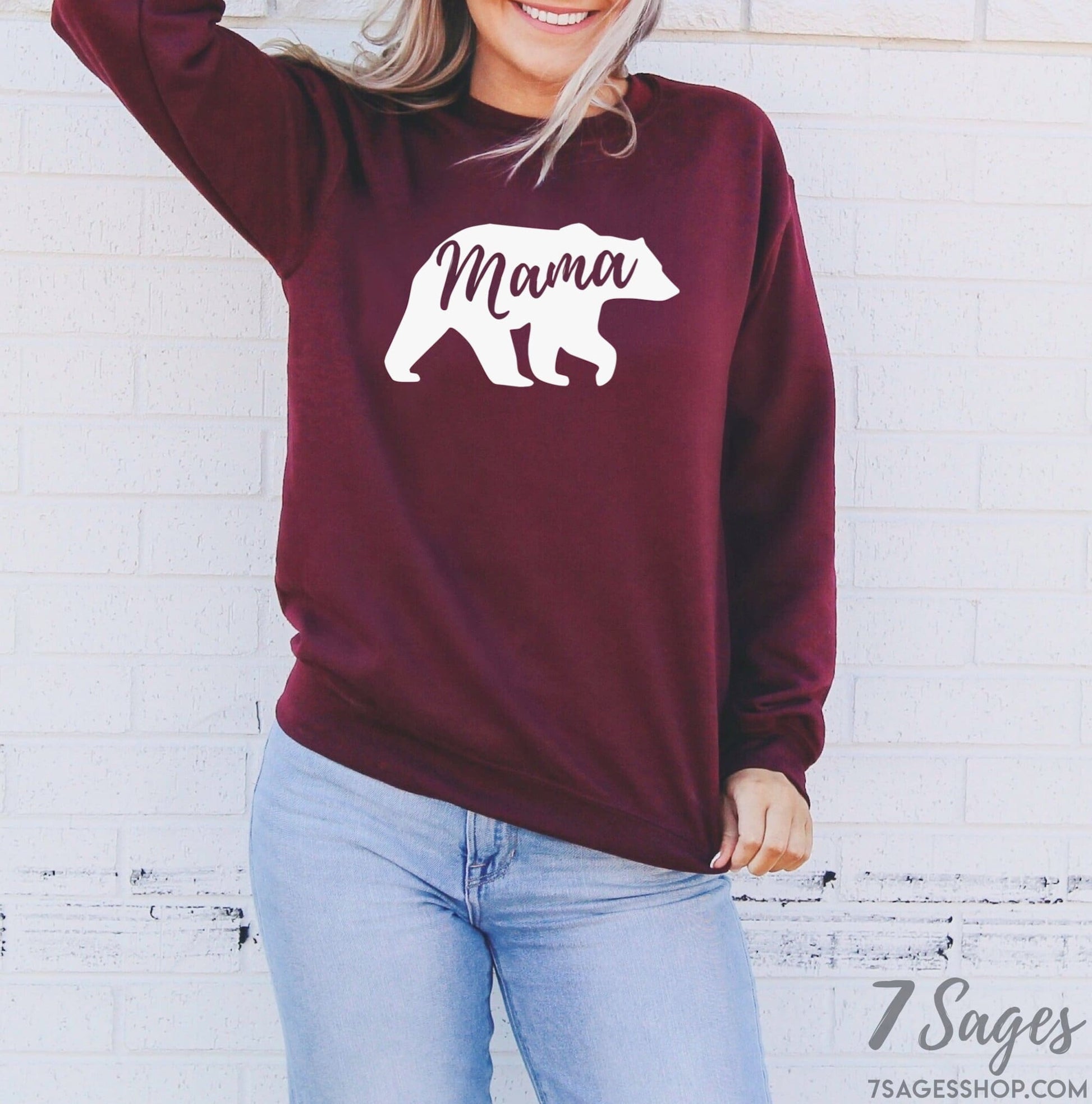 Mom Gift - Mom Birthday Gift from Daughter - Mom Gift From Son - Momma Bear Shirt - Mama Bear Sweatshirt