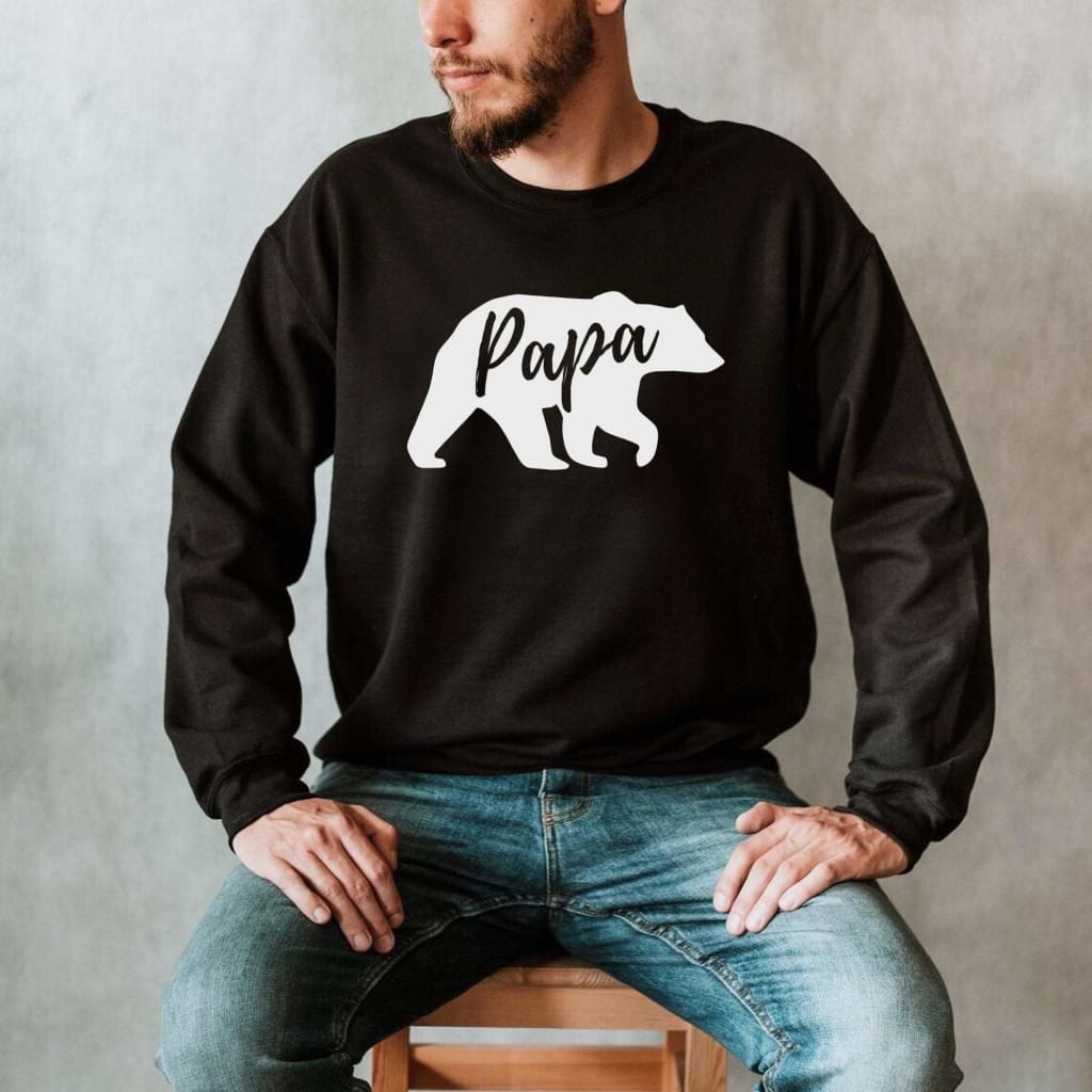 Papa Bear Sweatshirt – 7 Sages™