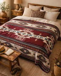 Alpaca Wool Blanket - Mojave