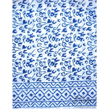 Abstract Blue Sarong - Abstract Blue Sarong