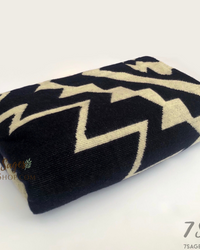 Alpaca Wool Blanket (Midnight)