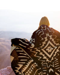 Alpaca Wool Blanket (Midnight)