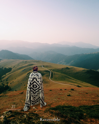 Alpaca Wool Blanket (Midnight)