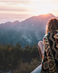 Alpaca Wool Blanket (Prism)