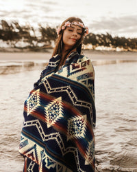 Alpaca Wool Blanket (Prism)