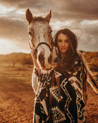 Alpaca Wool Blanket (Prism)