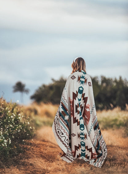 Alpaca Wool Blanket (Mojave)