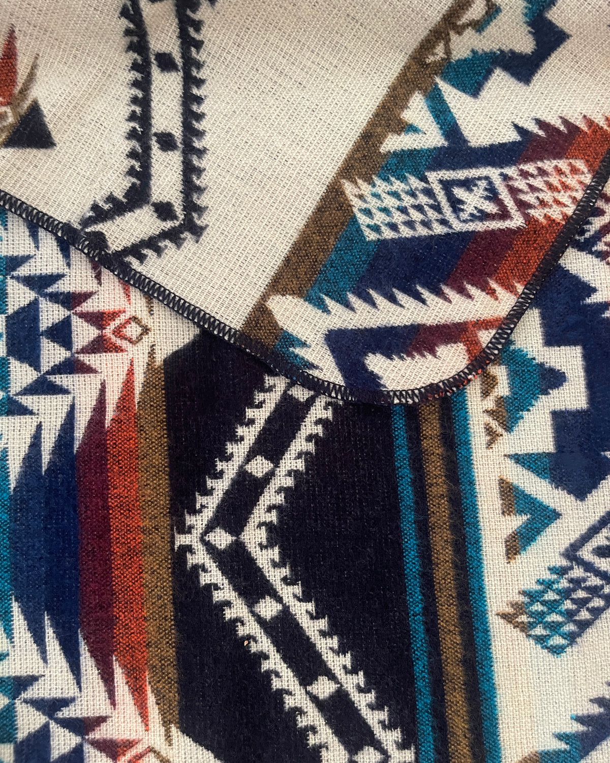 Alpaca Wool Blanket - Blue Prism