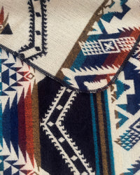 Alpaca Wool Blanket - Blue Prism