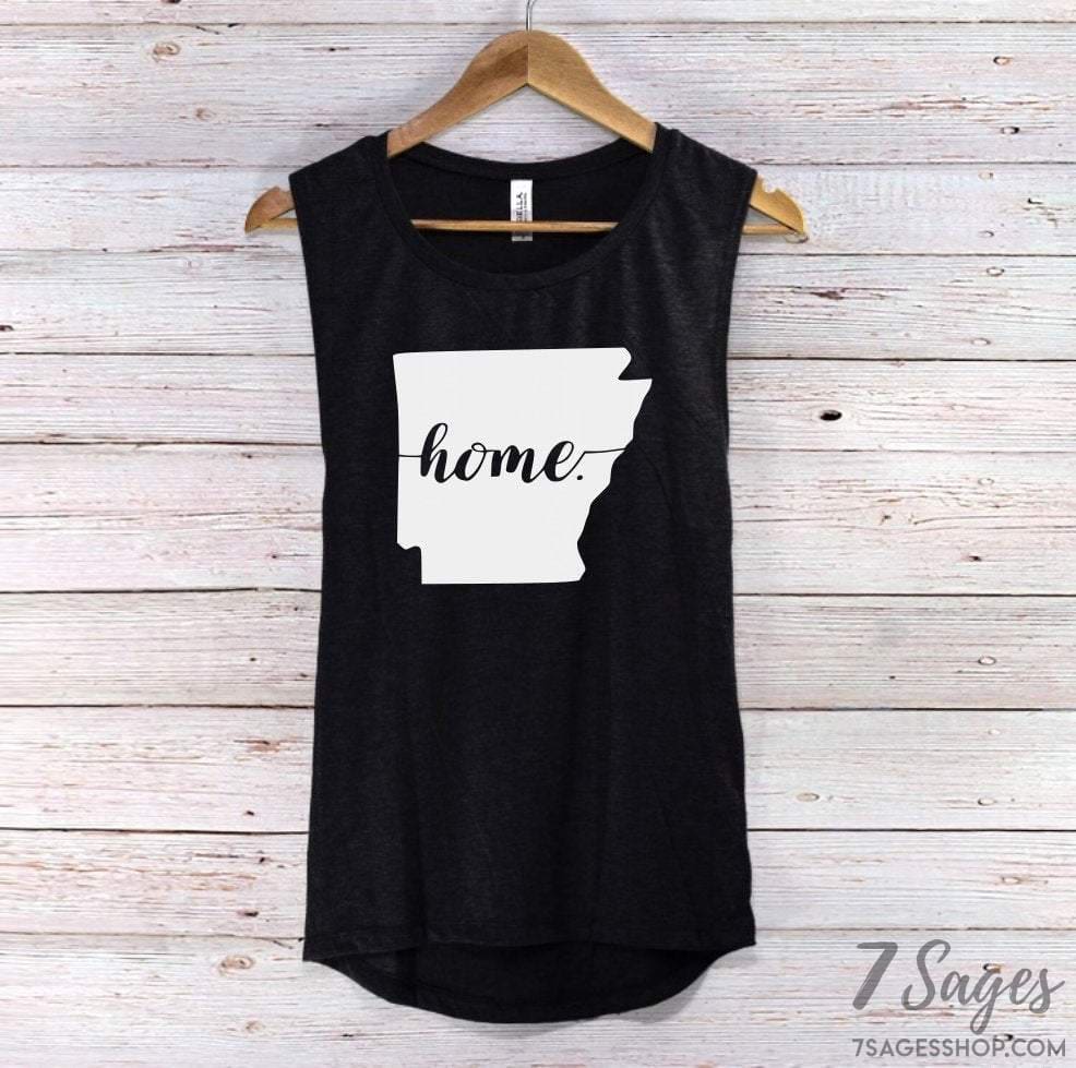 Arkansas Home Muscle Tank Top - Arkansas Tank Top - Arkansas Shirt - Home Arkansas Tank Top - Arkansas Tank