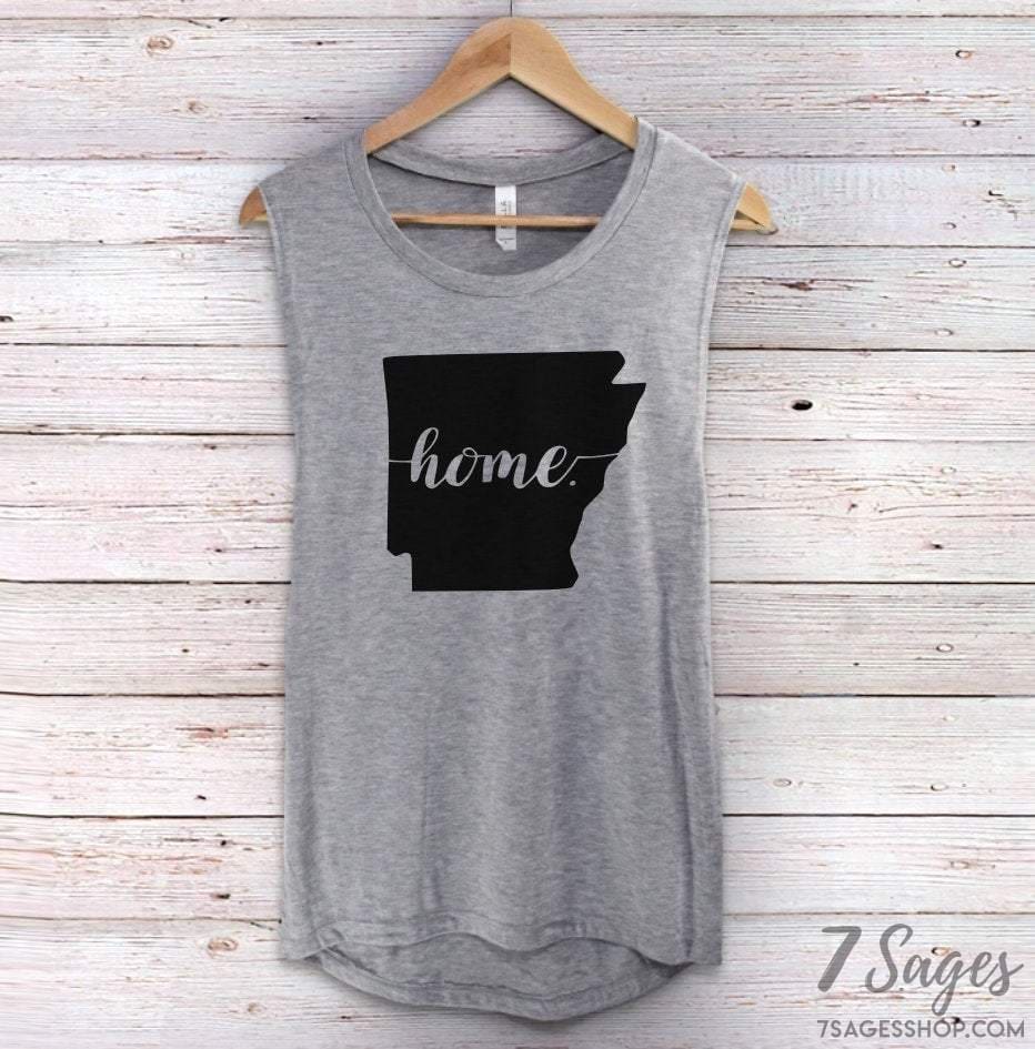 Arkansas Home Muscle Tank Top - Arkansas Tank Top - Arkansas Shirt - Home Arkansas Tank Top - Arkansas Tank