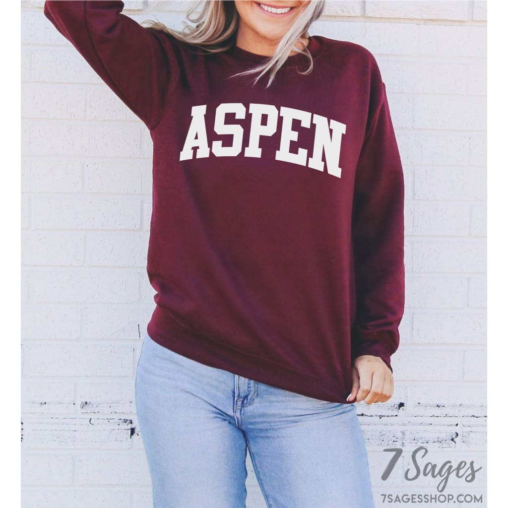 Aspen Colorado Sweatshirt Colorado Sweatshirt Aspen Shirts Colorado TShirts Colorado Sweater Aspen Sweater