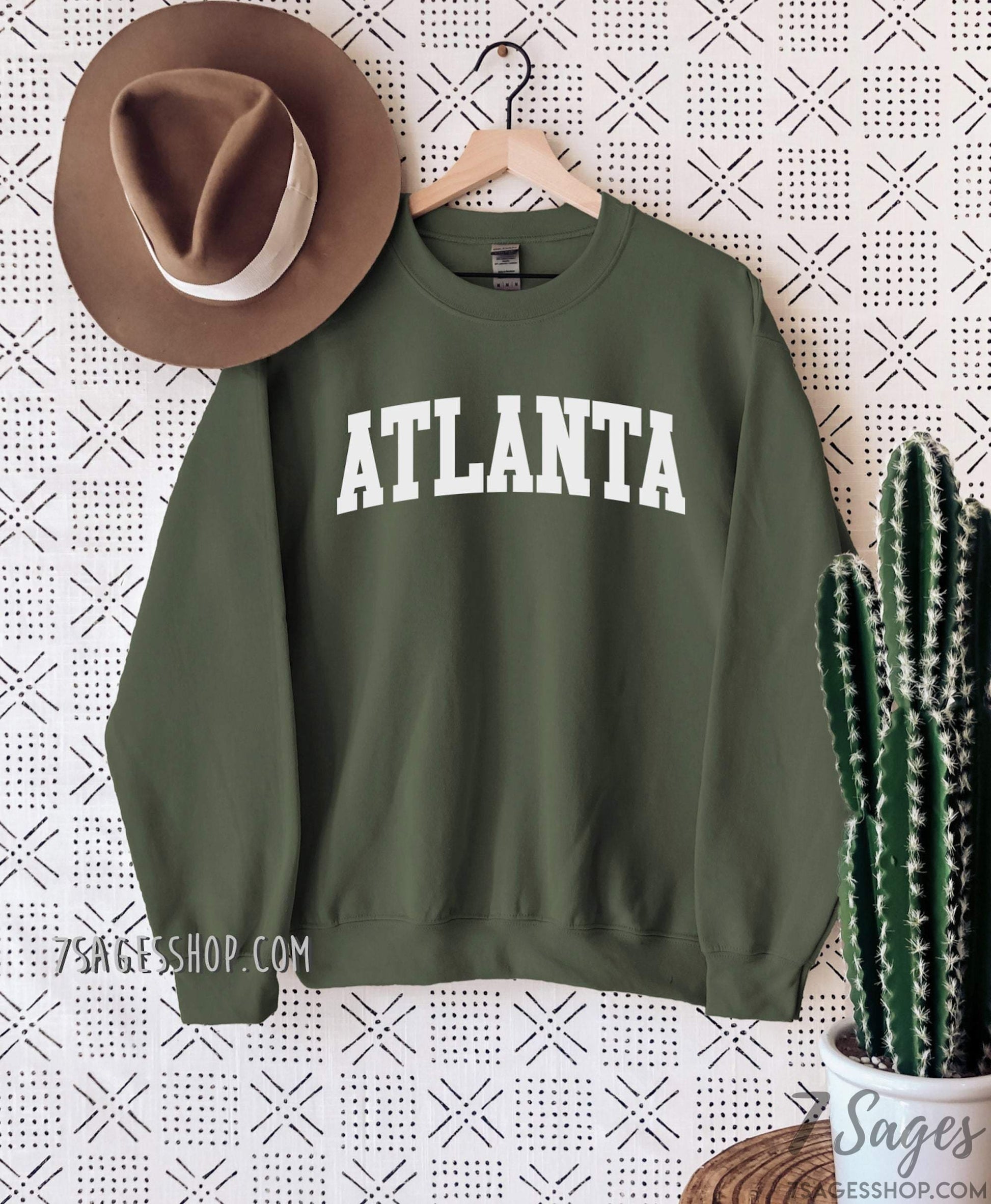 Atlanta Sweatshirt Atlanta Shirt Georgia Sweatshirt Atlanta Georgia Sweater