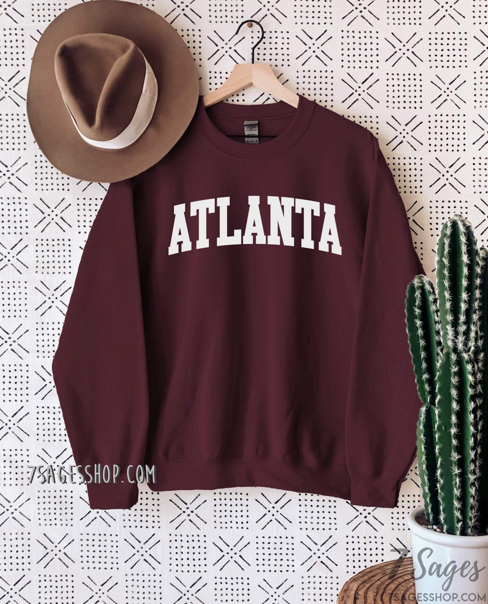 Atlanta Sweatshirt Atlanta Shirt Georgia Sweatshirt Atlanta Georgia Sweater