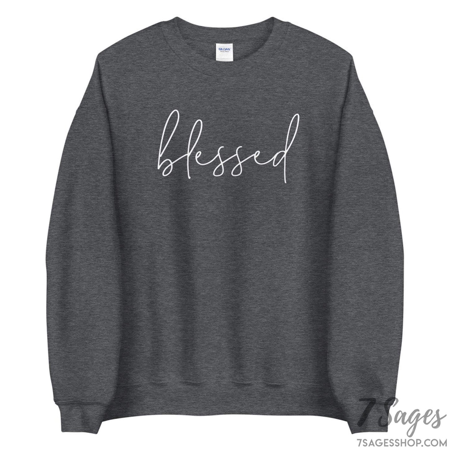 Blessed Sweatshirt - Faith Sweatshirt - Faith Shirt - Christian Gift - Faith Gift - Christian Shirts - Christian Sweatshirt