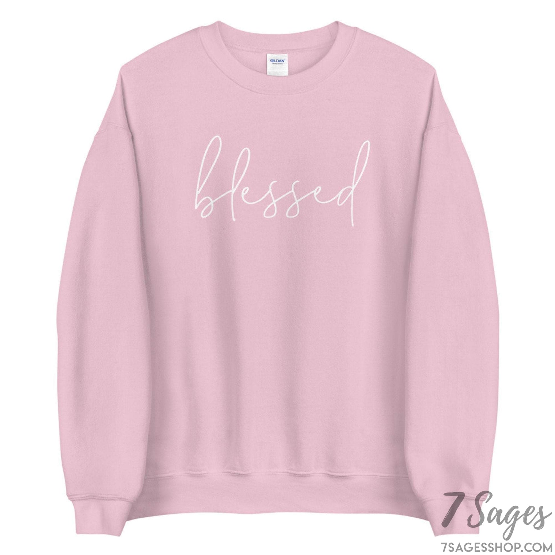 Blessed Sweatshirt - Faith Sweatshirt - Faith Shirt - Christian Gift - Faith Gift - Christian Shirts - Christian Sweatshirt