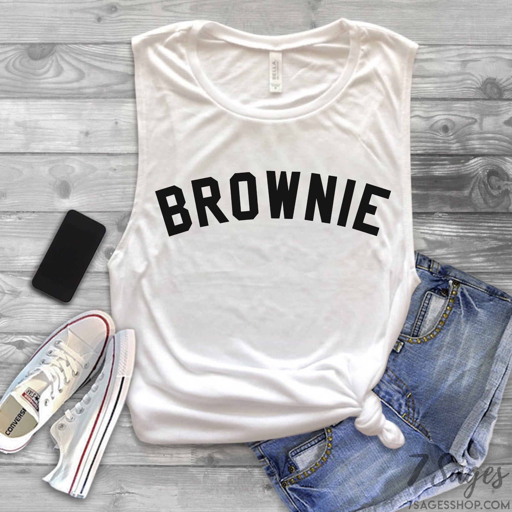 Blonde Bestie Brunette Bestie Tank Tops - Best Friend Gift - Blonde and Brunette Best Friends - Blonde Best Friend Brunette Best Friend