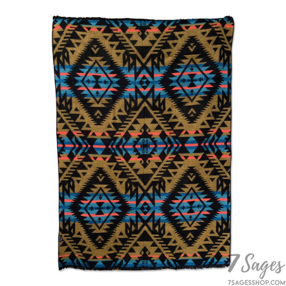 Canoa Throw - Tropical Black