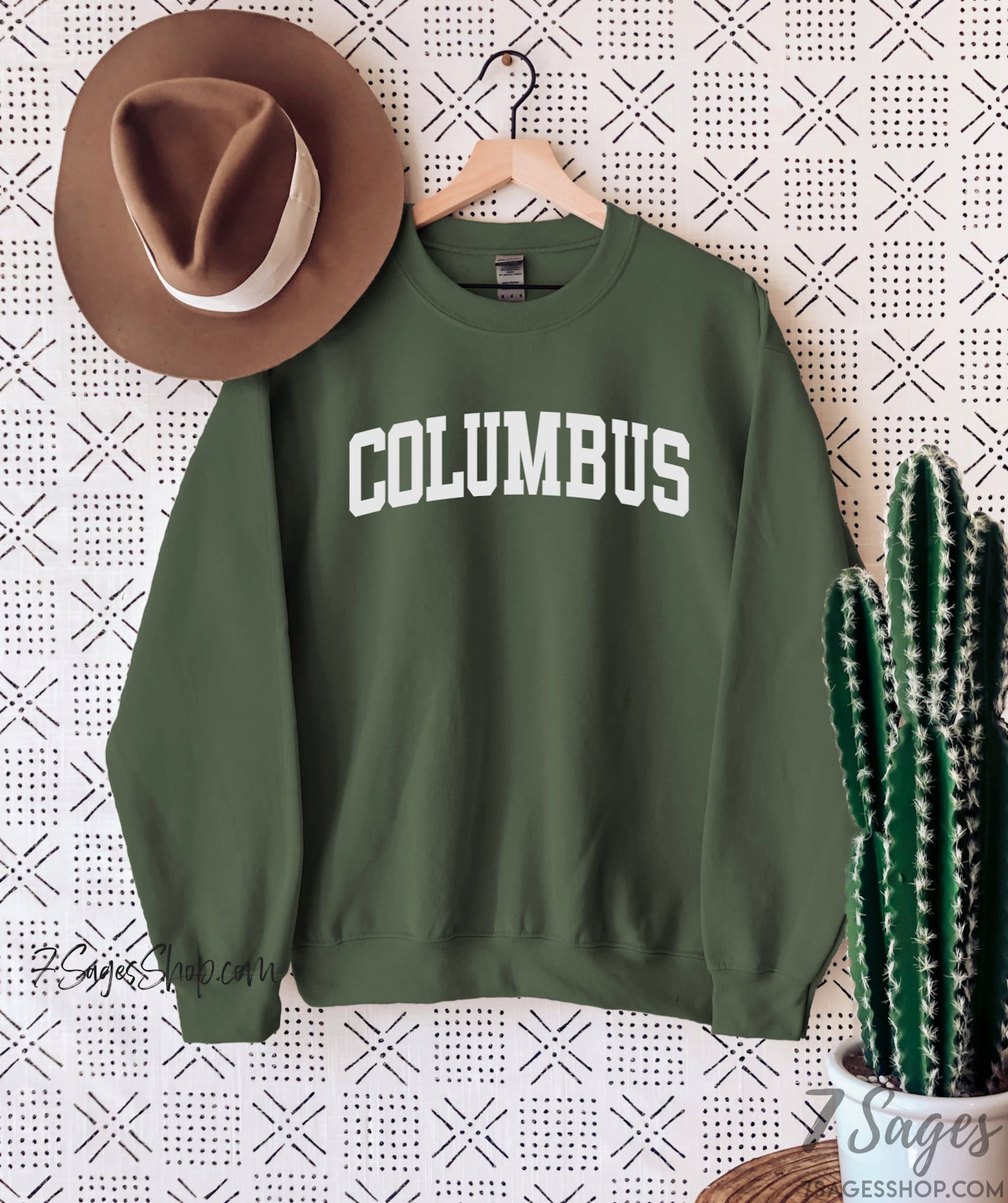 Columbus Ohio Sweatshirt Columbus Crew Ohio Sweatshirt Columbus Shirt Ohio Shirt Crewneck Sweater