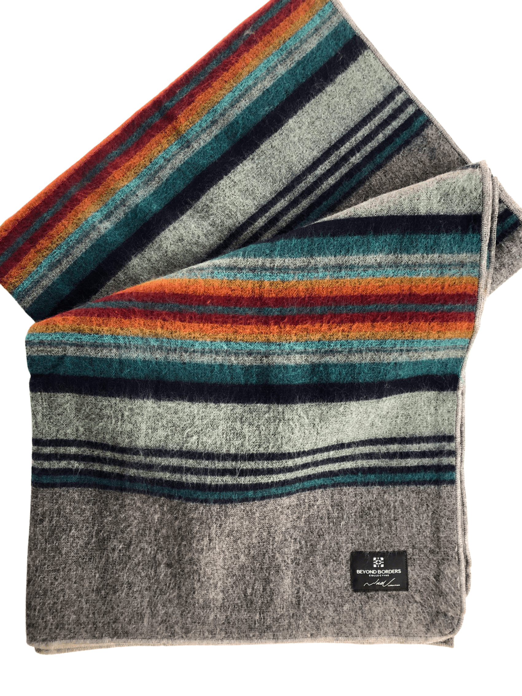 El Viajero Blanket - Grey Sunrise