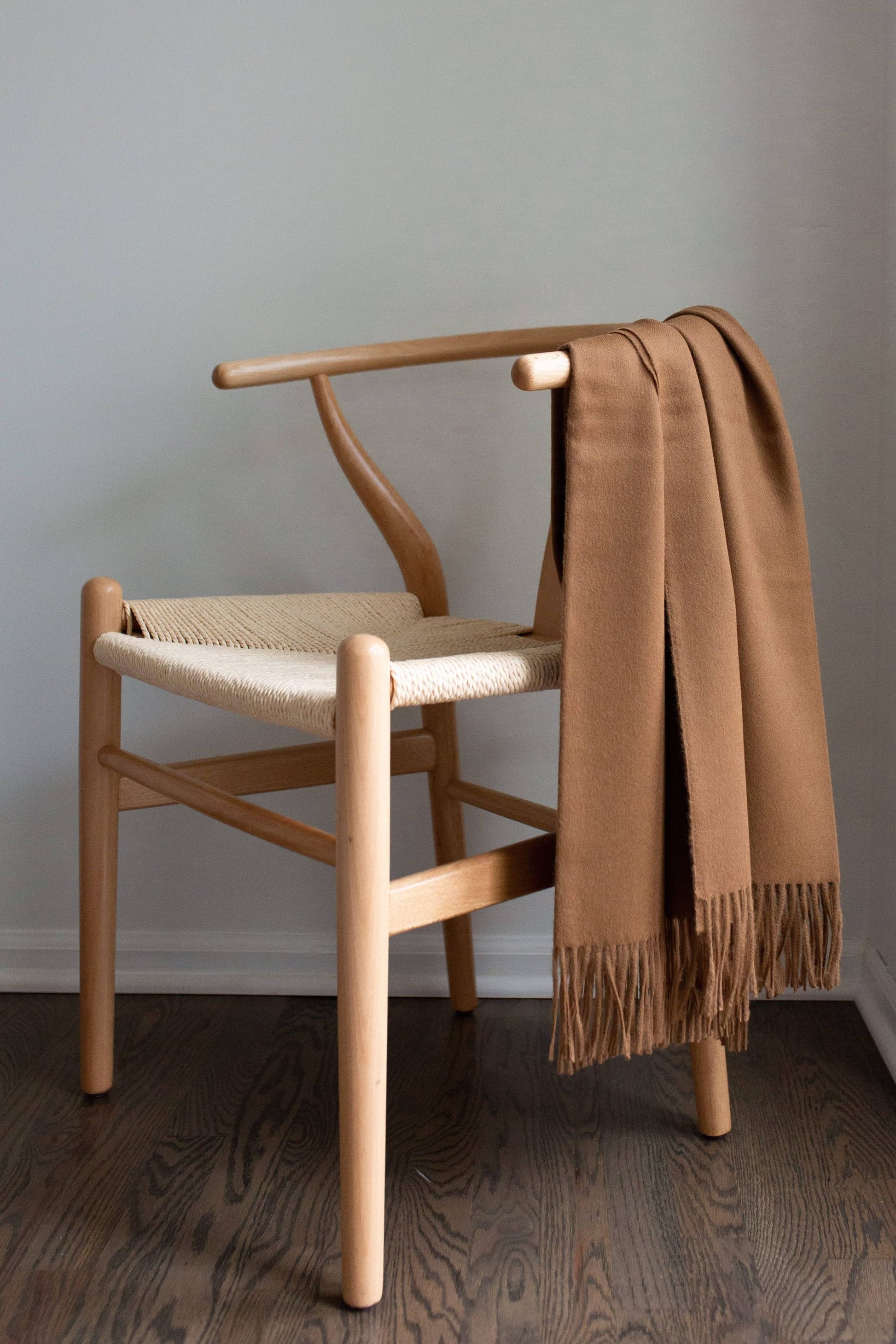 Esencia Alpaca Throw Blanket - Clay