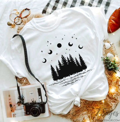 Forest Moon Stars T-Shirt