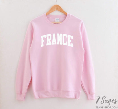 France Sweatshirt France Country Sweatshirt France Shirts Europe Shirt Europe Sweatshirt