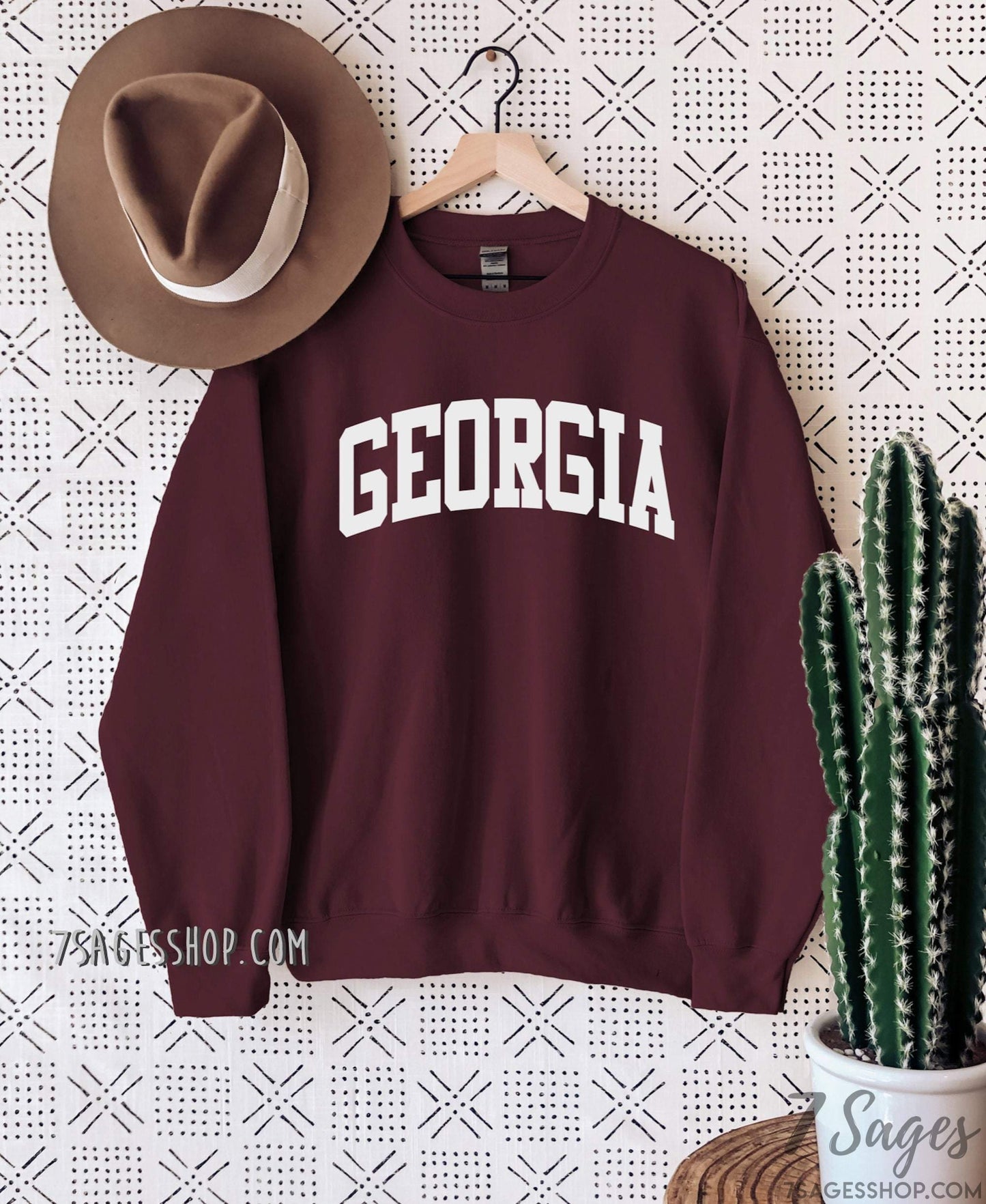 Georgia Sweatshirt - Georgia Shirt - Georgia Sweater - Georgia University Sweatshirt