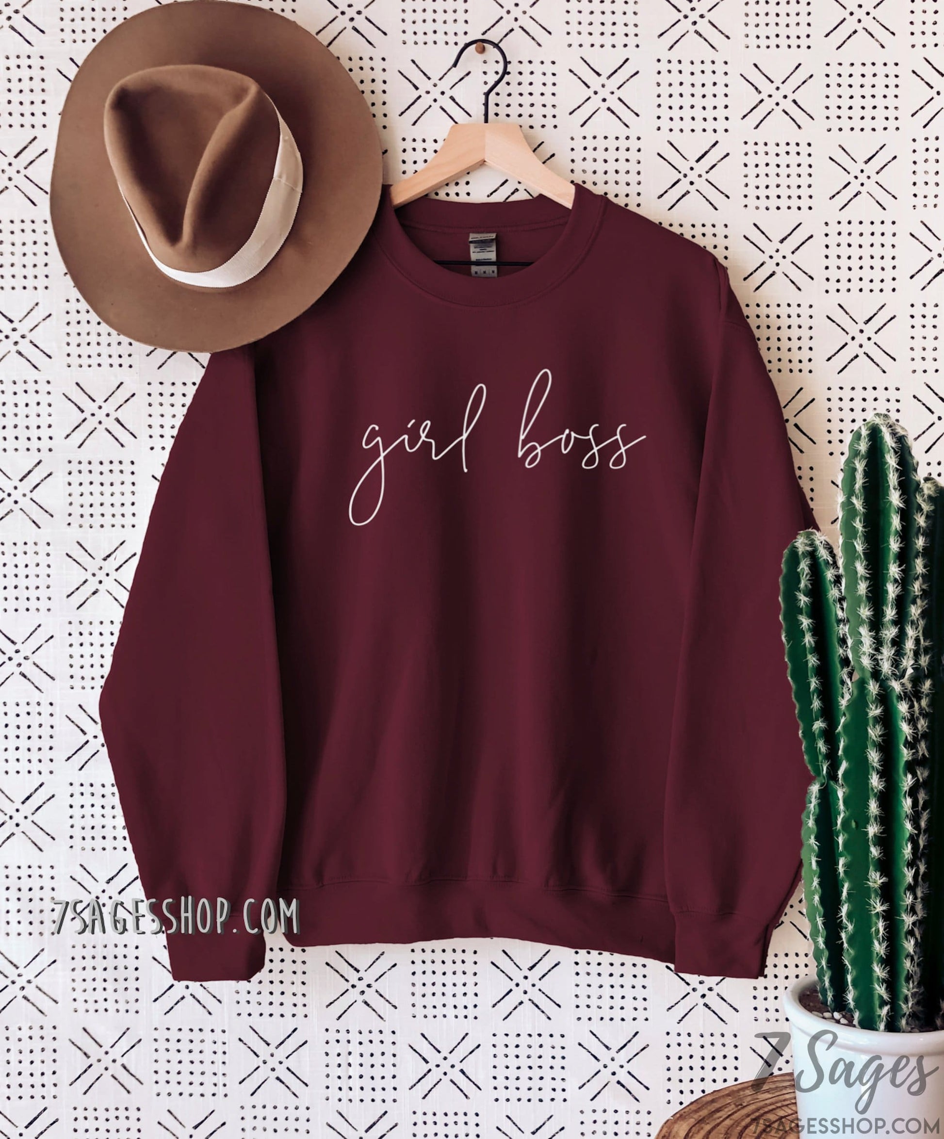 Girl Boss Sweatshirt Boss Sweatshirt Girl Boss Shirt Hustle Shirt Female Entrepreneur Sweatshirt Girl Boss Crewneck Sweater