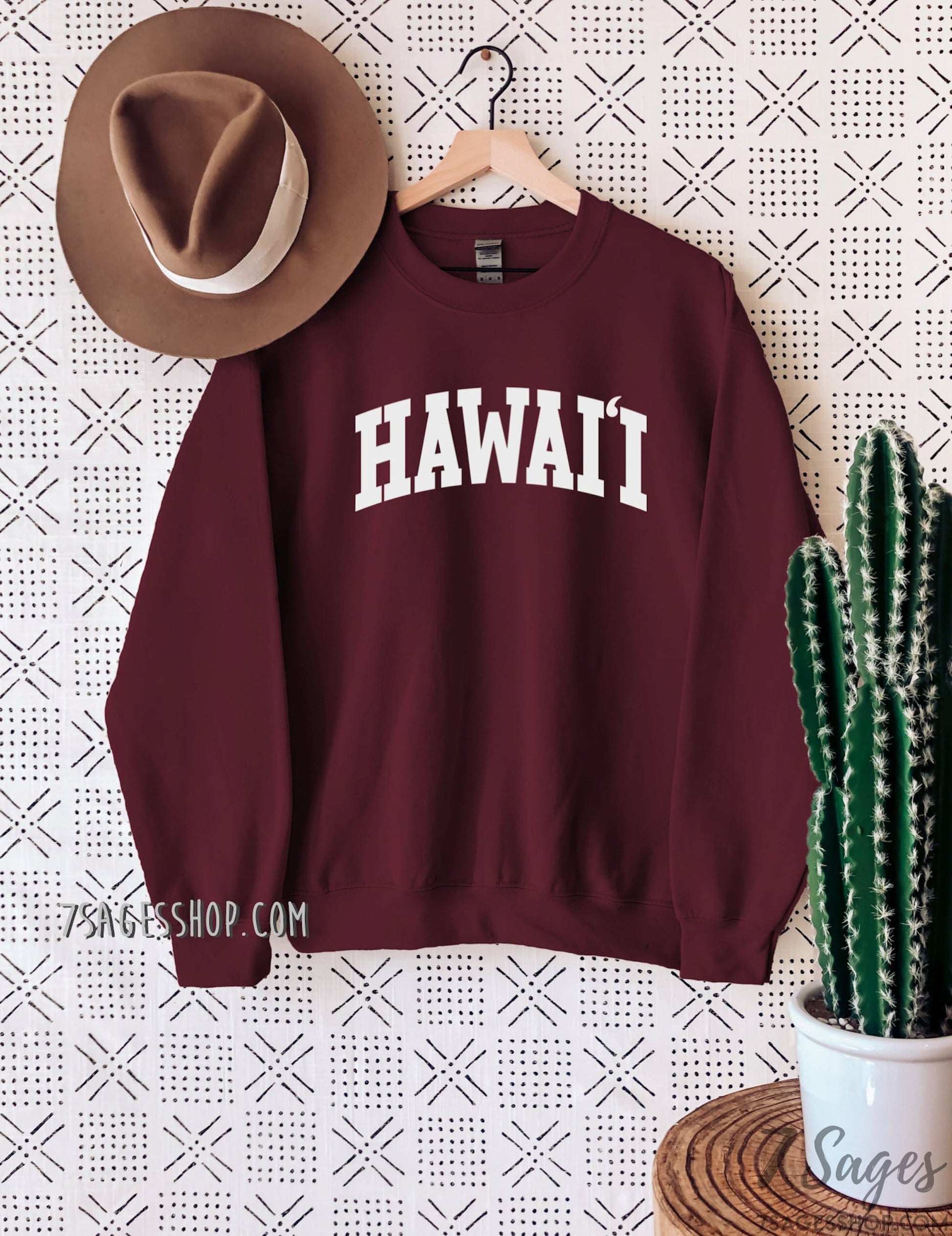 Hawaii Sweatshirt - Hawaii Sweater - Hawaii Shirt - Hawaii Crewneck