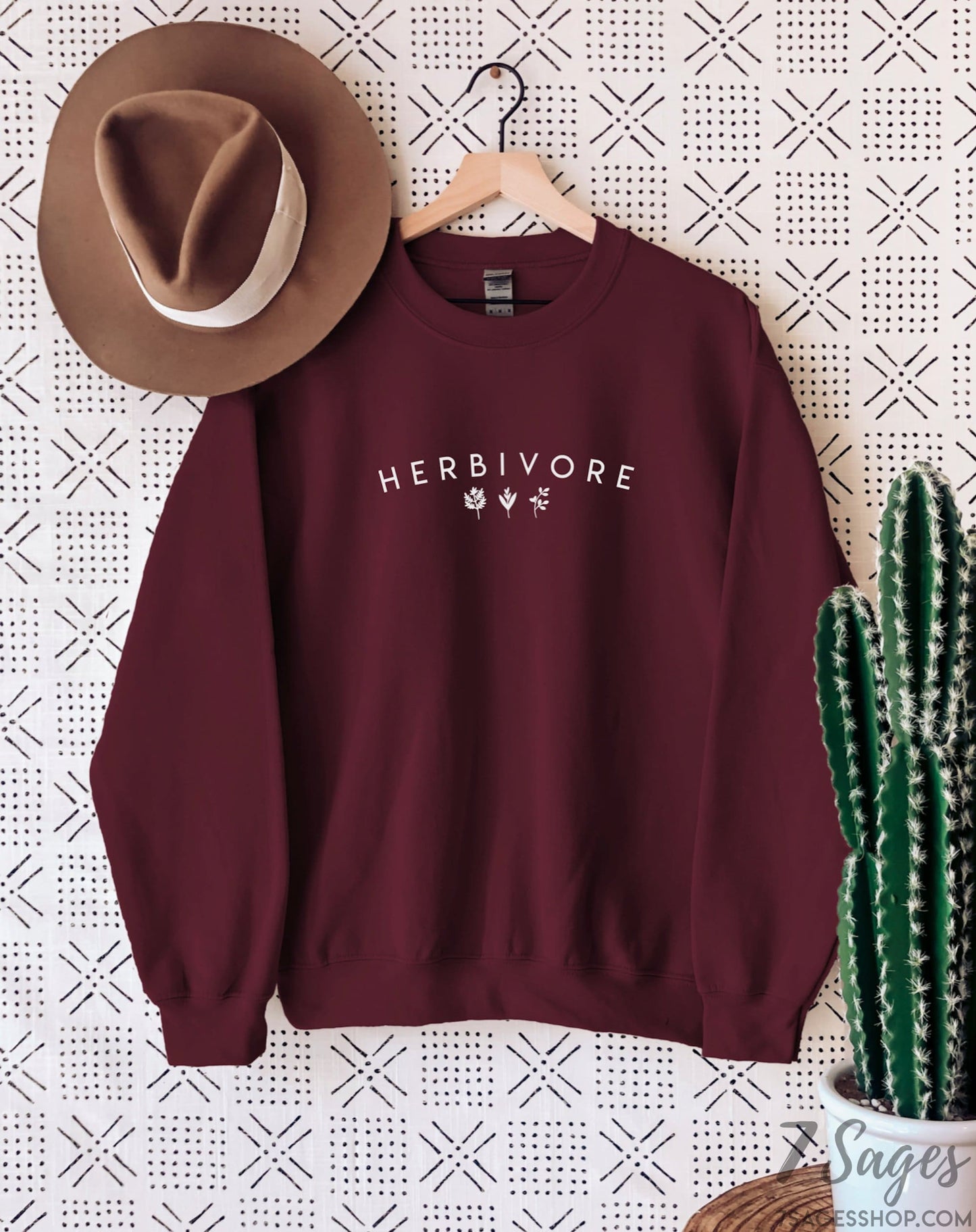 Herbivore Sweatshirt - Herbivore Shirt - Vegan Shirt - Vegan Sweatshirt - Vegetarian Sweatshirt - Vegan Sweatshirt