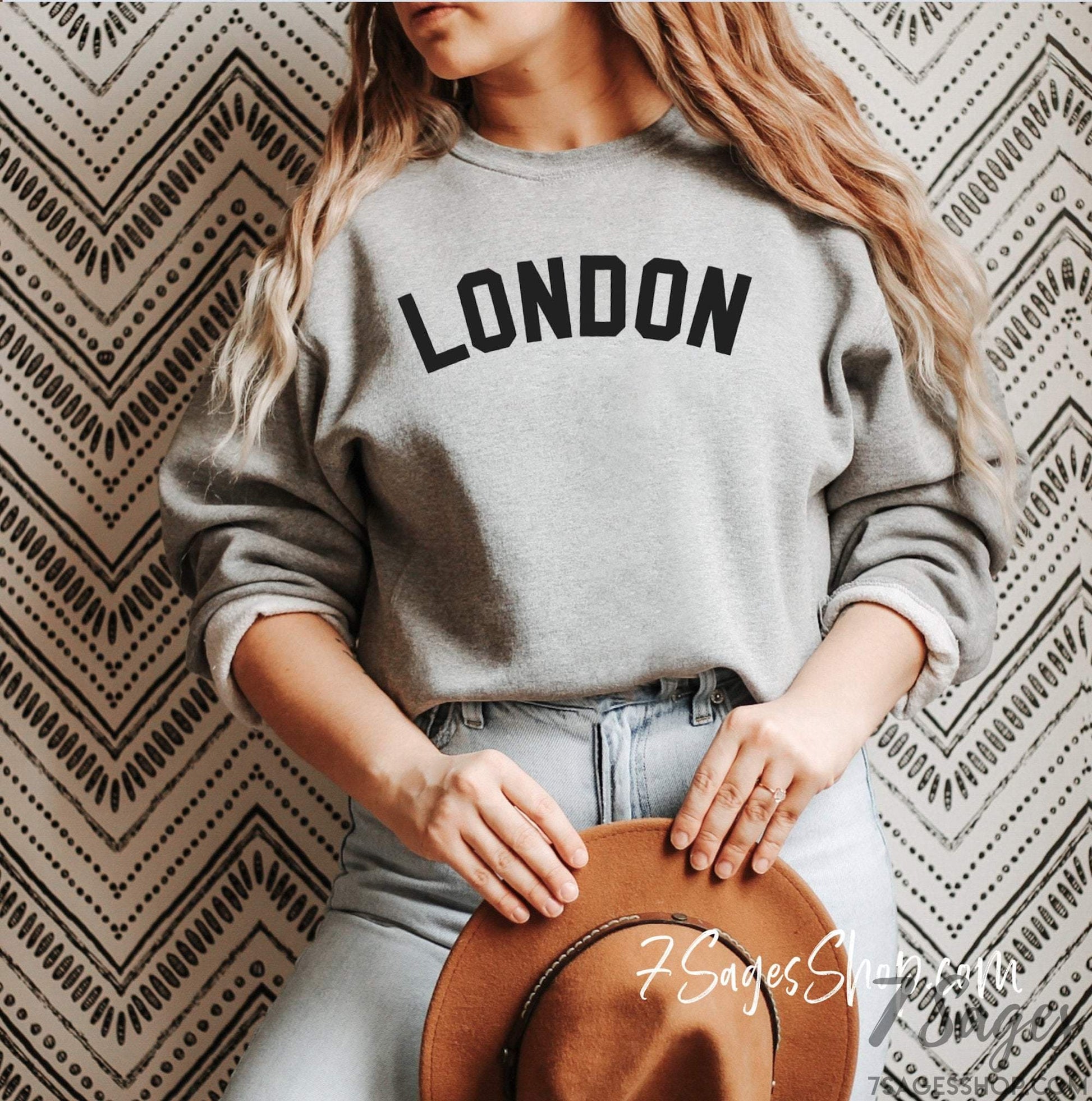 London Sweatshirt England Sweatshirt London Shirt London Sweater London Gift UK Sweatshirt