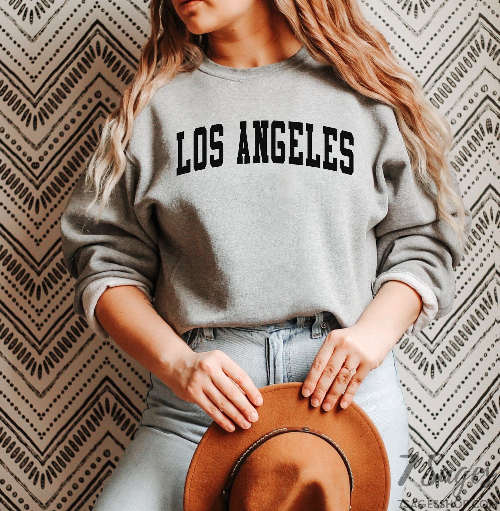 Los Angeles Sweatshirt - California Sweatshirt - West Coast Shirt - California Shirt - California Sweater - Sweatshirt - California Pullover