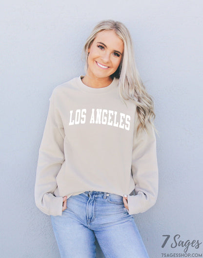 Los Angeles Sweatshirt - California Sweatshirt - West Coast Shirt - California Shirt - California Sweater - Sweatshirt - California Pullover