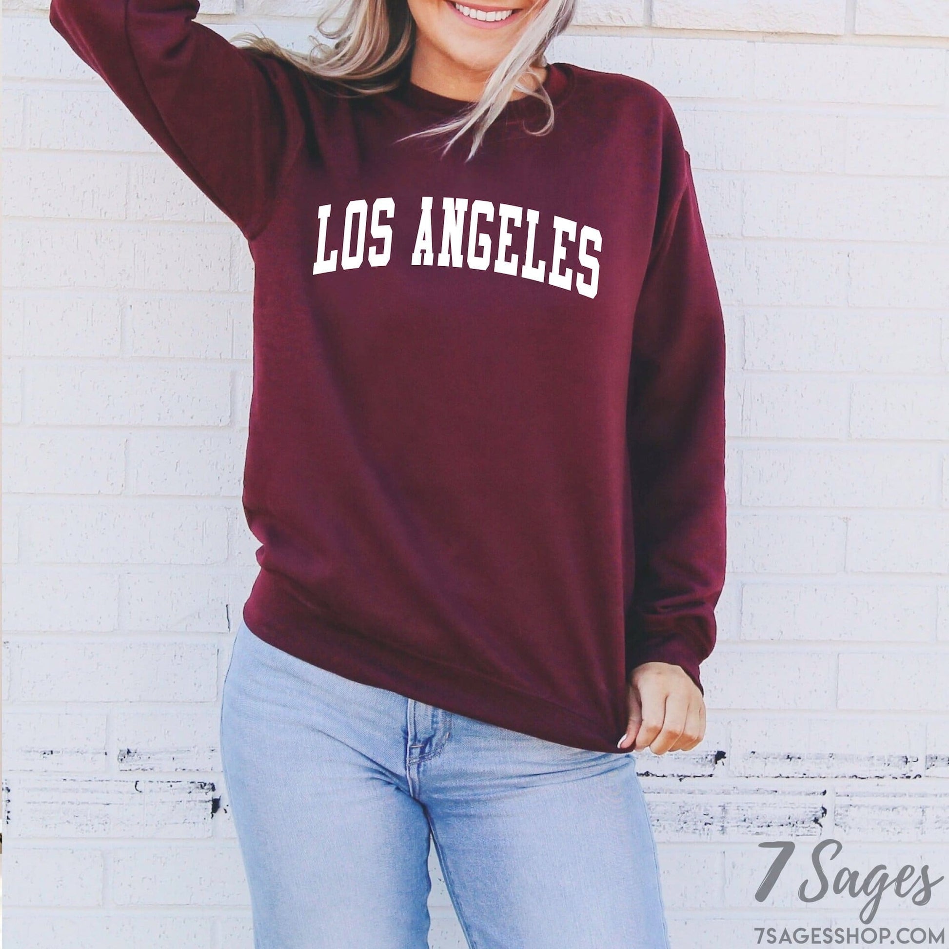 Los Angeles Sweatshirt - California Sweatshirt - West Coast Shirt - California Shirt - California Sweater - Sweatshirt - California Pullover