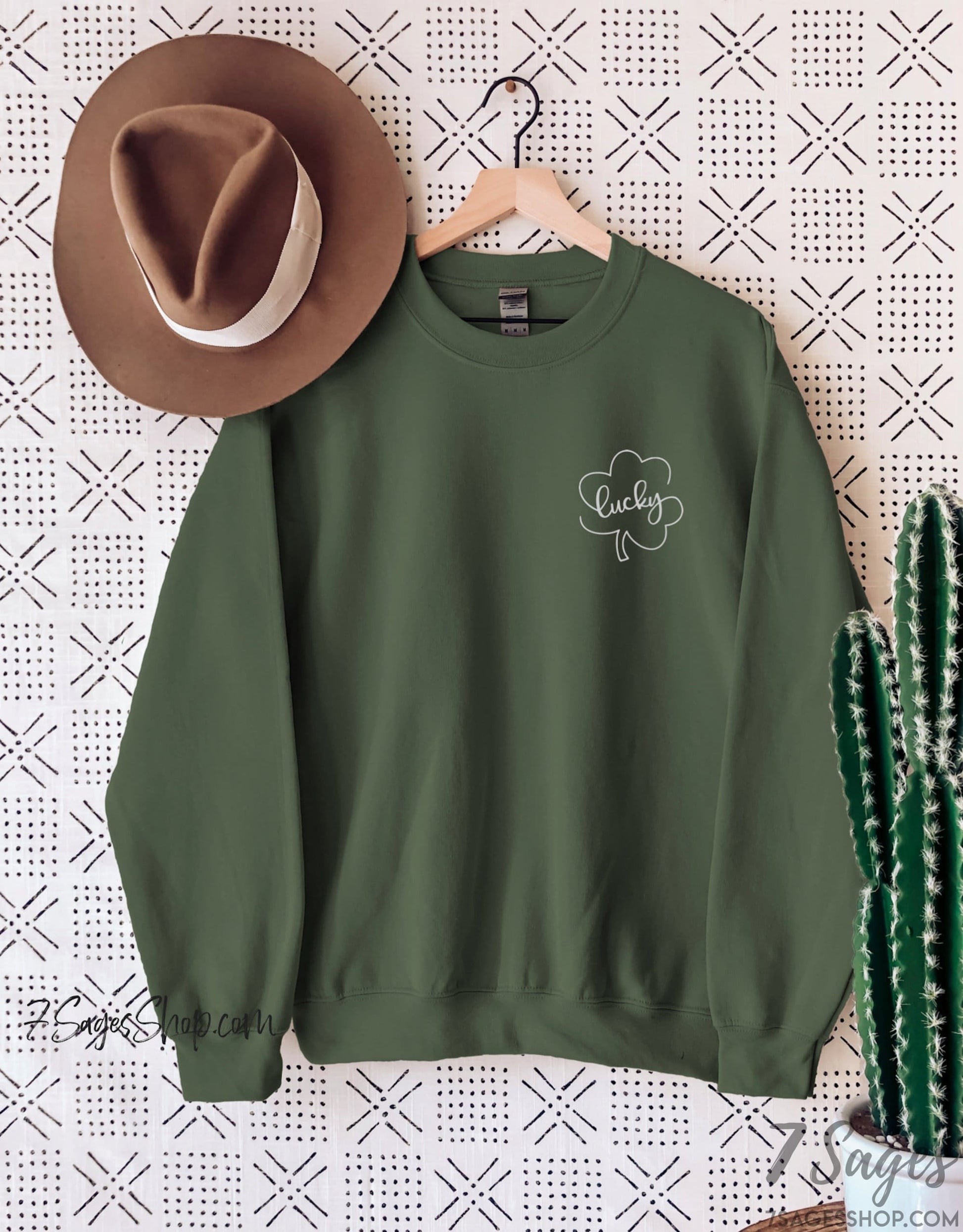 St Patricks Day Sweatshirt Shirt Sweater Patty’s Day Lucky Clover Tshirt St Patricks Day Lucky Sweatshirt