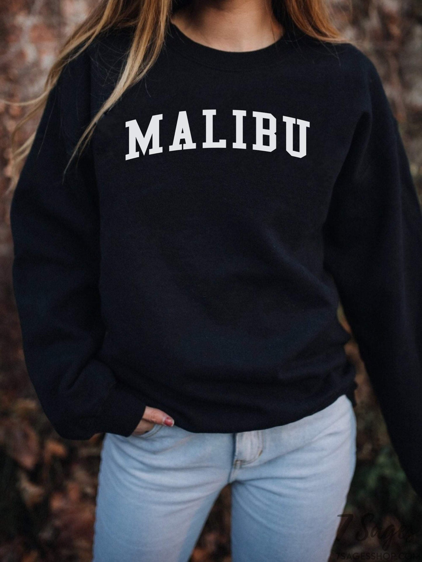 Malibu Sweatshirt - Malibu Sweater - Malibu California Sweatshirt - Malibu California - California Sweatshirt