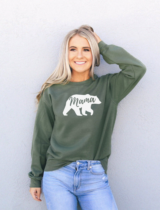 Mom Gift - Mom Birthday Gift from Daughter - Mom Gift From Son - Momma Bear Shirt - Mama Bear Sweatshirt