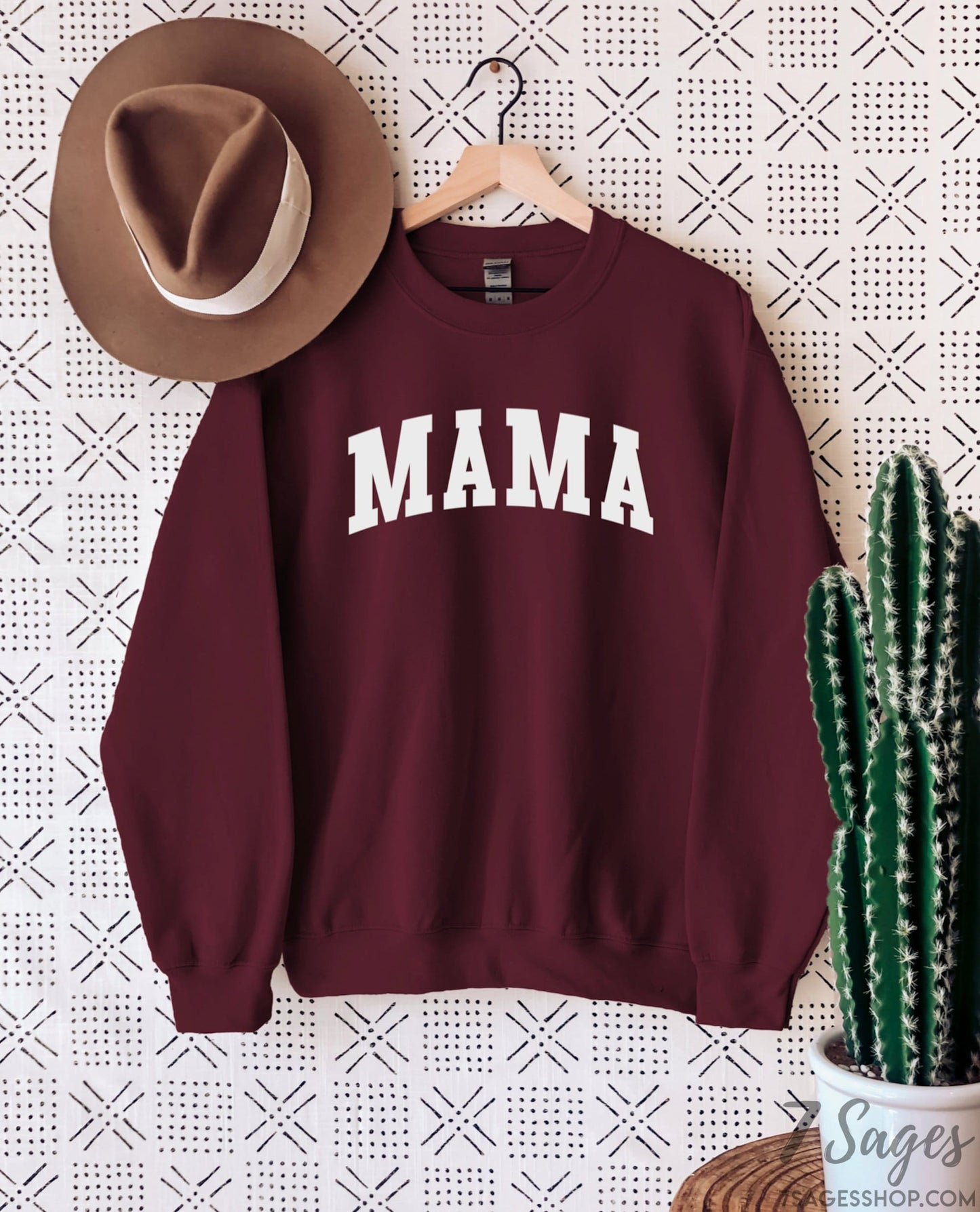 Mothers Day Gift Mama Sweatshirt Sand Mama Sweatshirt in Olive Mom Shirt Mama Tshirt Mom Birthday Gift Mom Sweatshirt