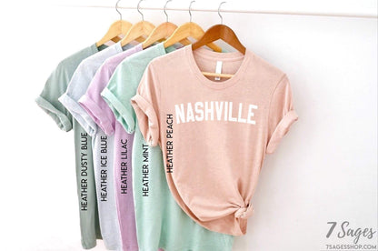 Nashville Shirt - Nashville Tennessee T-Shirt - Nashville Vacation T-Shirt