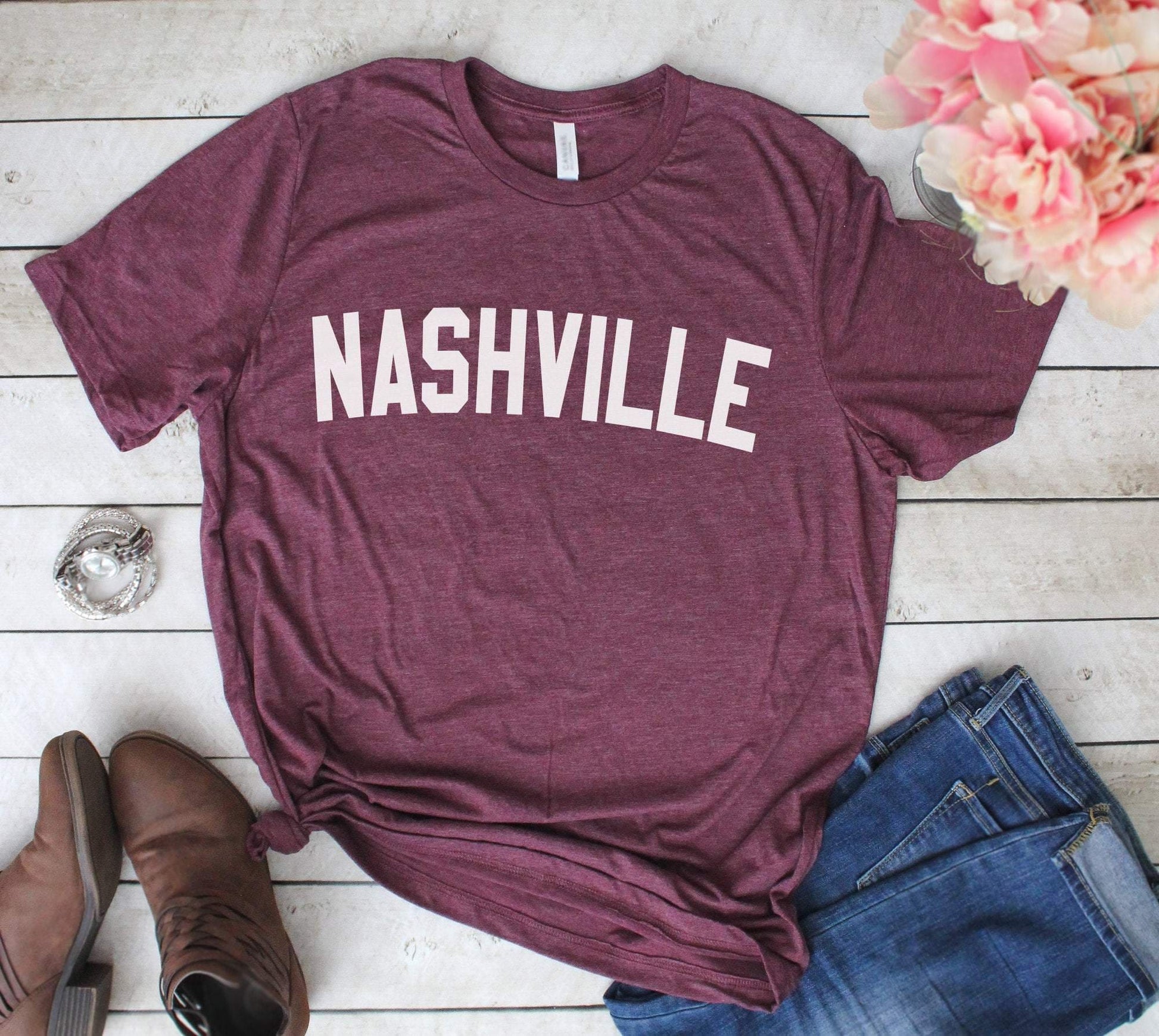 Nashville Shirt - Nashville Tennessee T-Shirt - Nashville Vacation T-Shirt