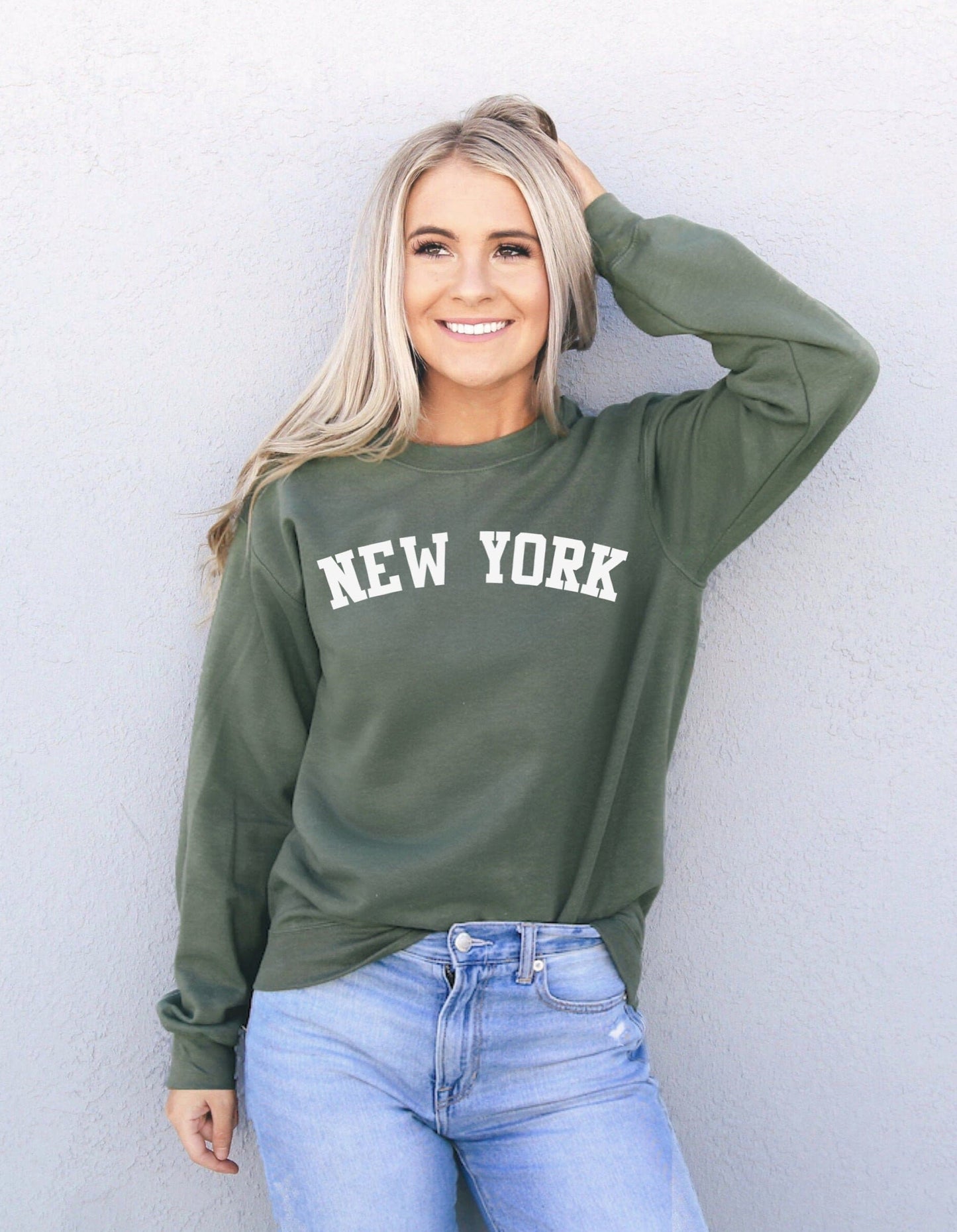 New York Sweatshirt - New York Sweater - New York Shirt - East Coast Sweatshirt - NYC Sweatshirt